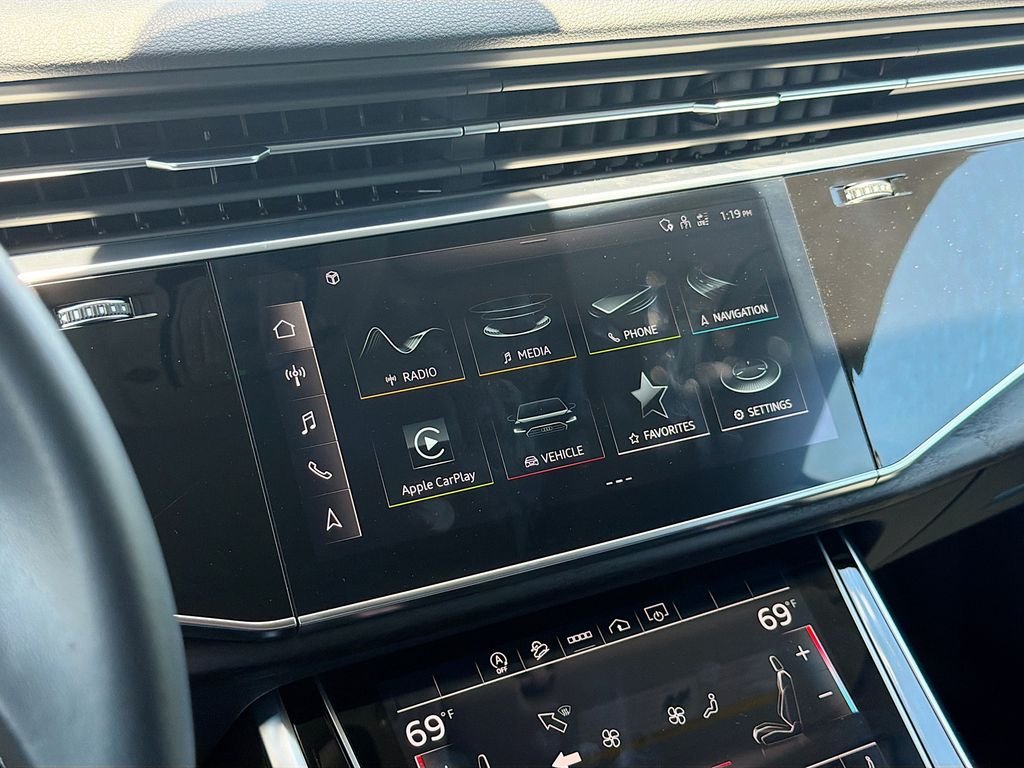 Used 2022 Mythos Black Metallic Audi Premium Plus image 12