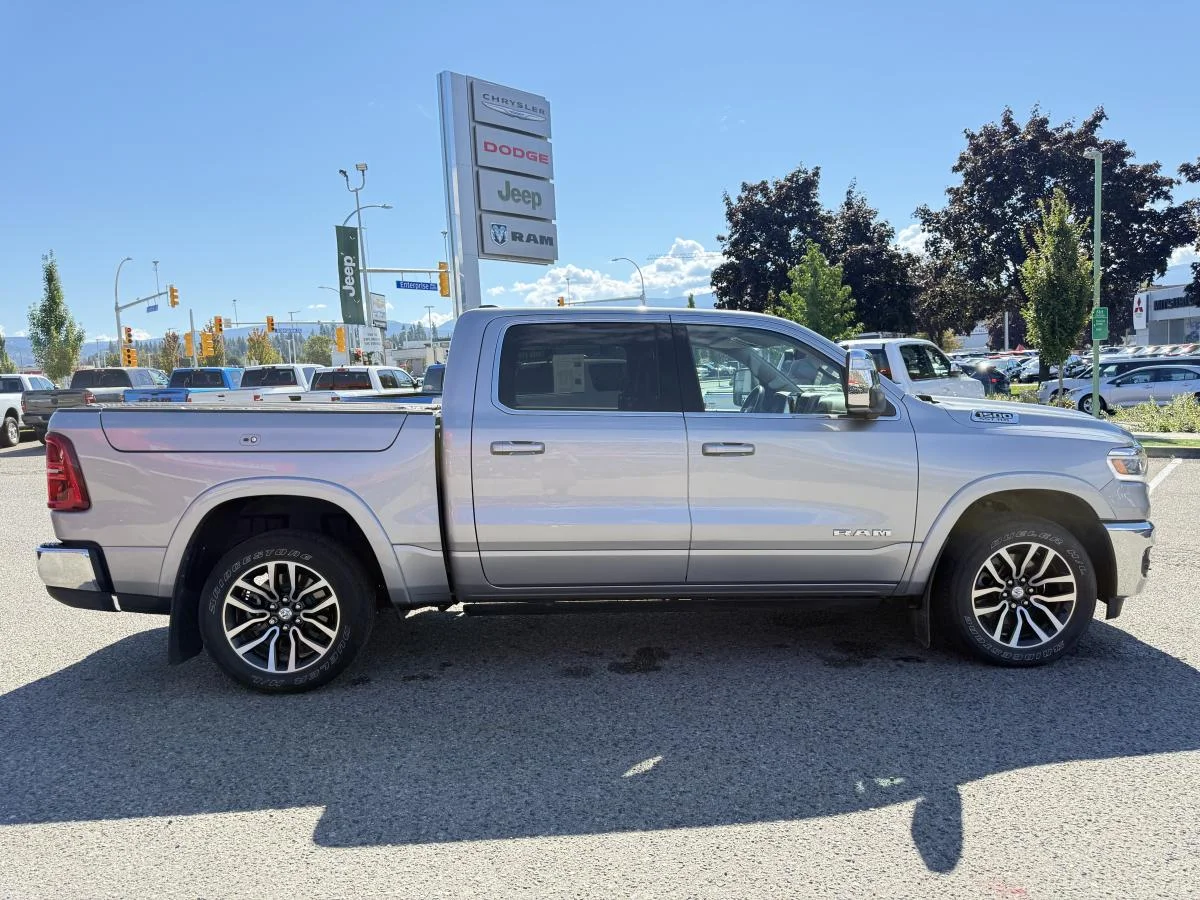 Used 2025 Silver RAM Limited Longhorn 4x4 Crew Cab 5