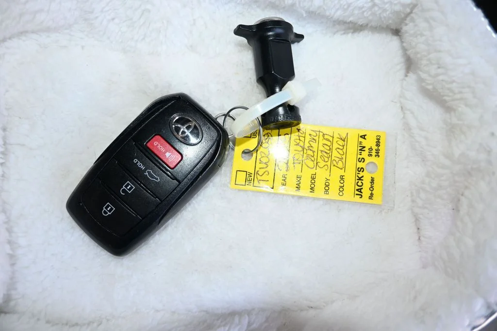 Used 2025 Black Toyota SE image 22