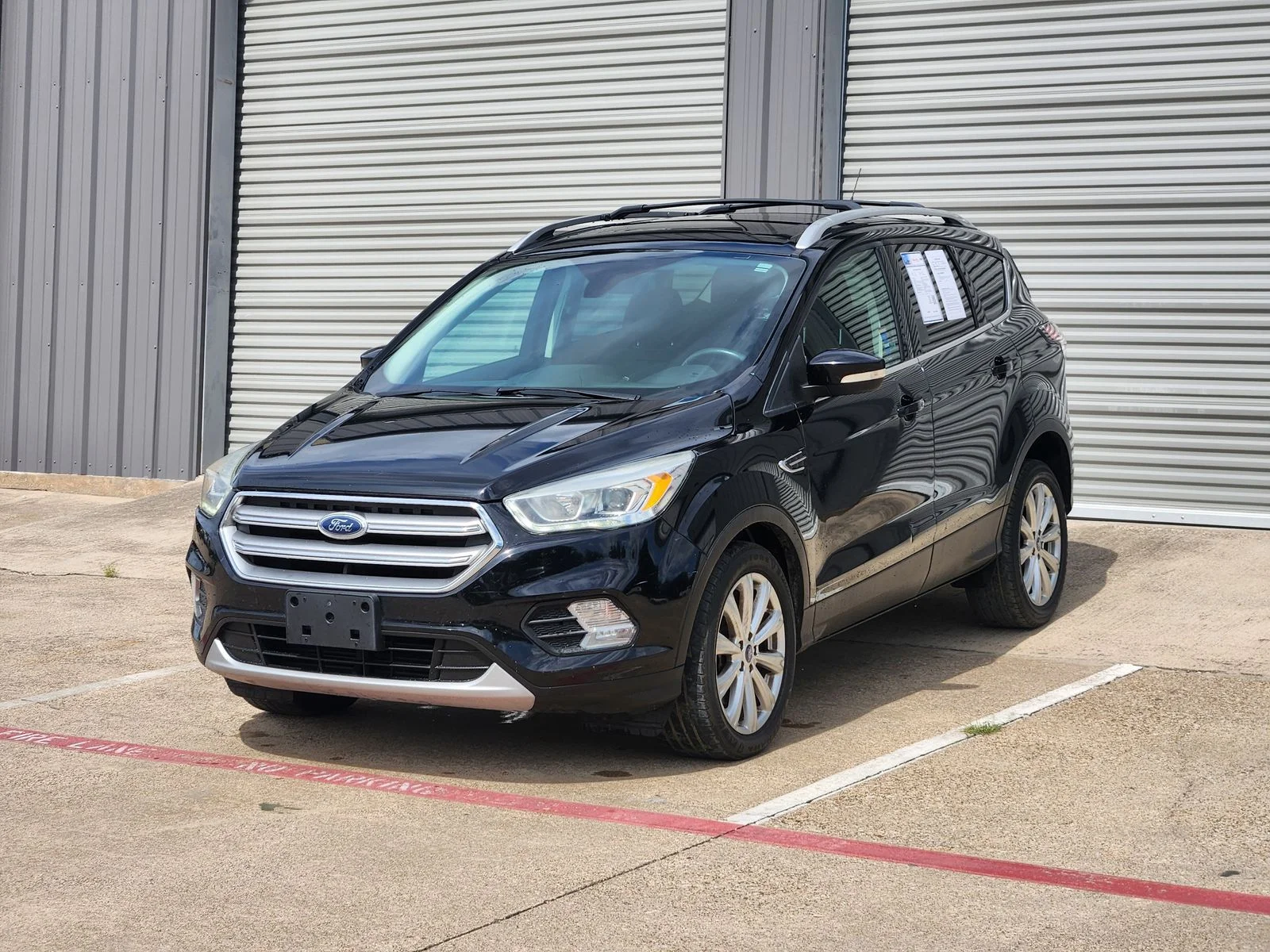Used 2017 Black Ford Titanium image 3