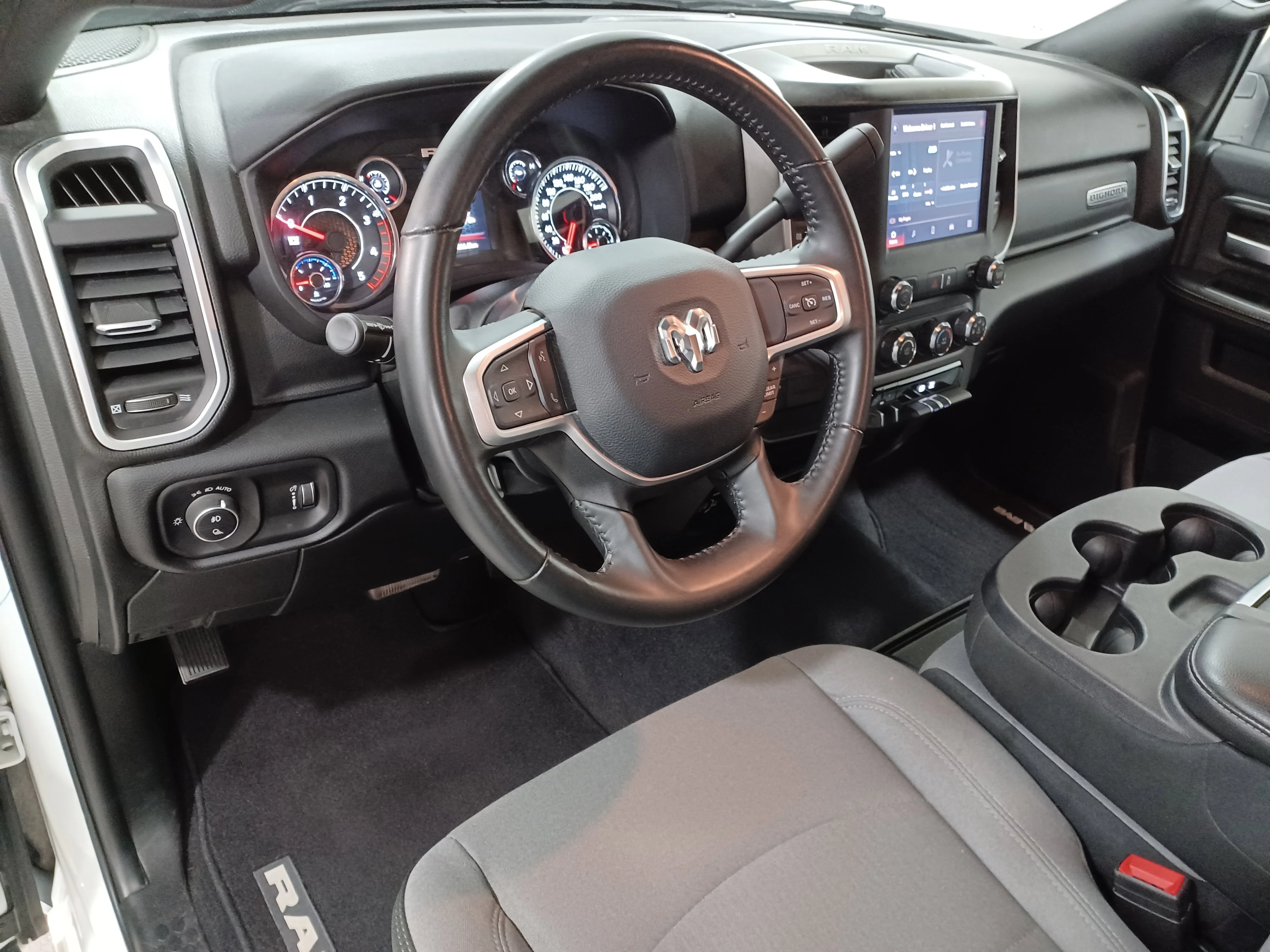 Certified Used 2024 Bright White Ram Bighorn 4x4*6.7L Cummins Diesel | 6 Pass | 6 Foot Box | Htd Power Fold MIrrors | Tow Pkg image 12