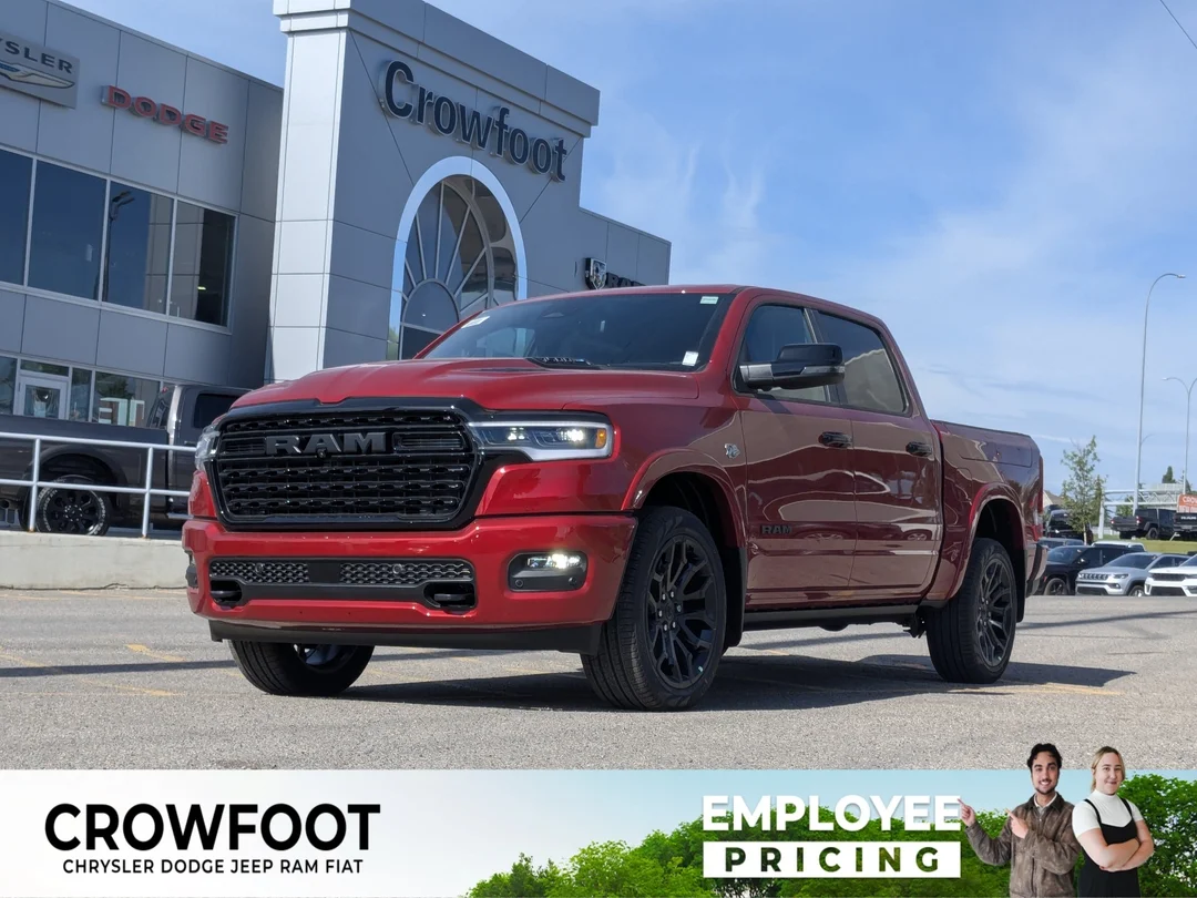 New 2026 Red RAM Limited - - 5.7L HEMI V8 - Night Edition - Limited Lvl A Grp - 14.4 Uconnect NAV & More! image 1