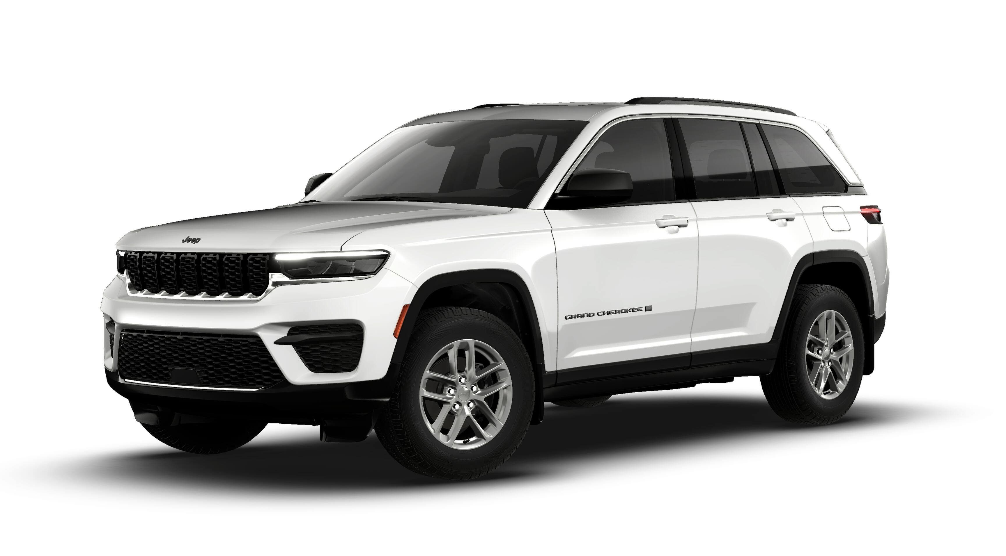 New 2026 Bright White Clear-Coat Exterior Paint Jeep Laredo X image 13
