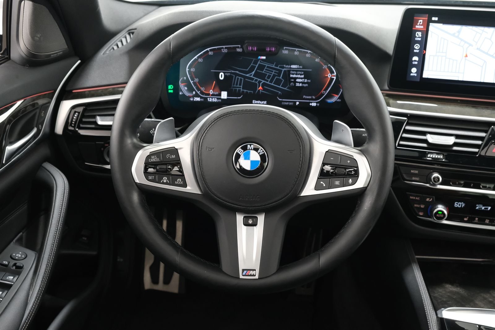 Used 2023 Black Sapphire Metallic BMW 540i xDrive image 13