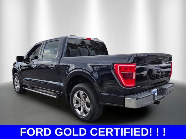 Certified Used 2023 Blue Metallic Ford XLT image 3