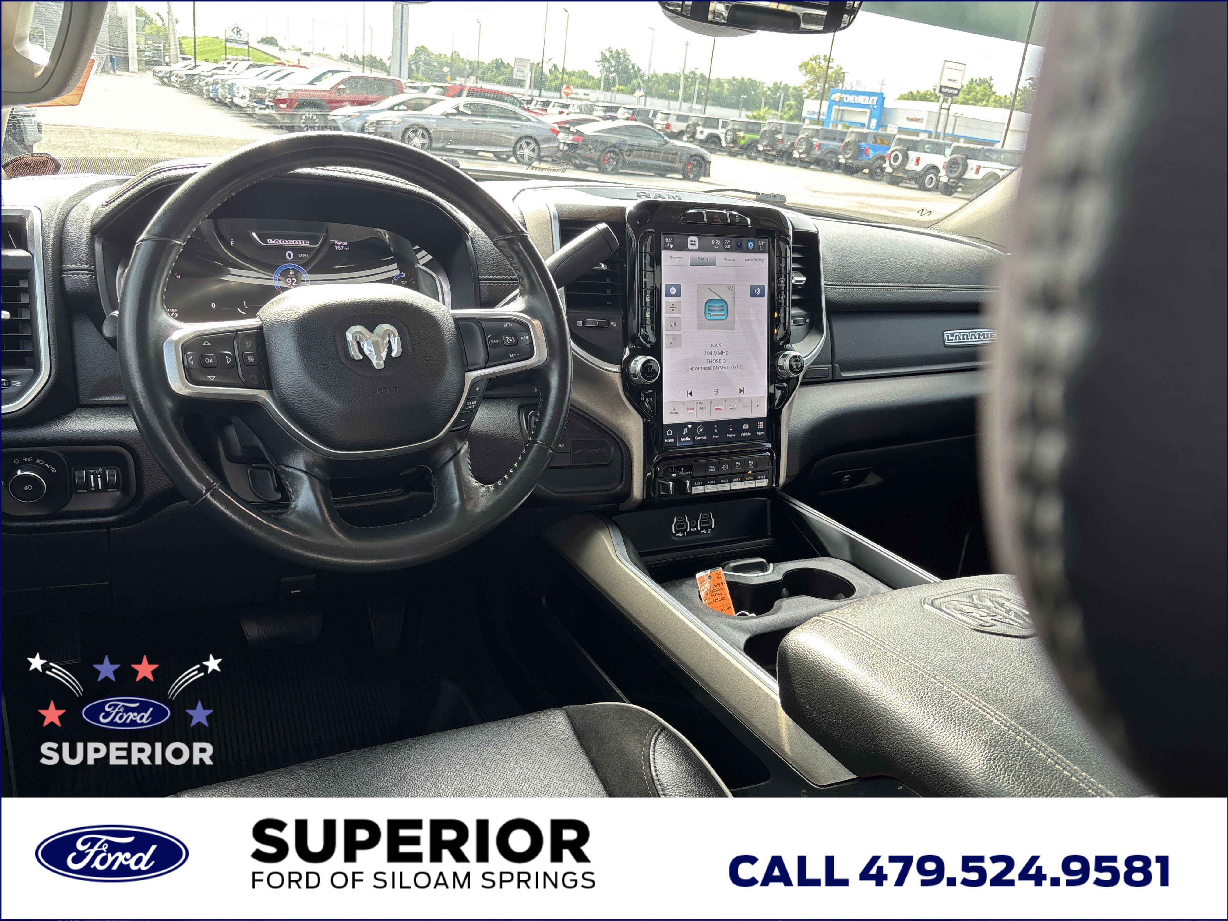 Used 2024 Bright White Clearcoat Ram Laramie image 18