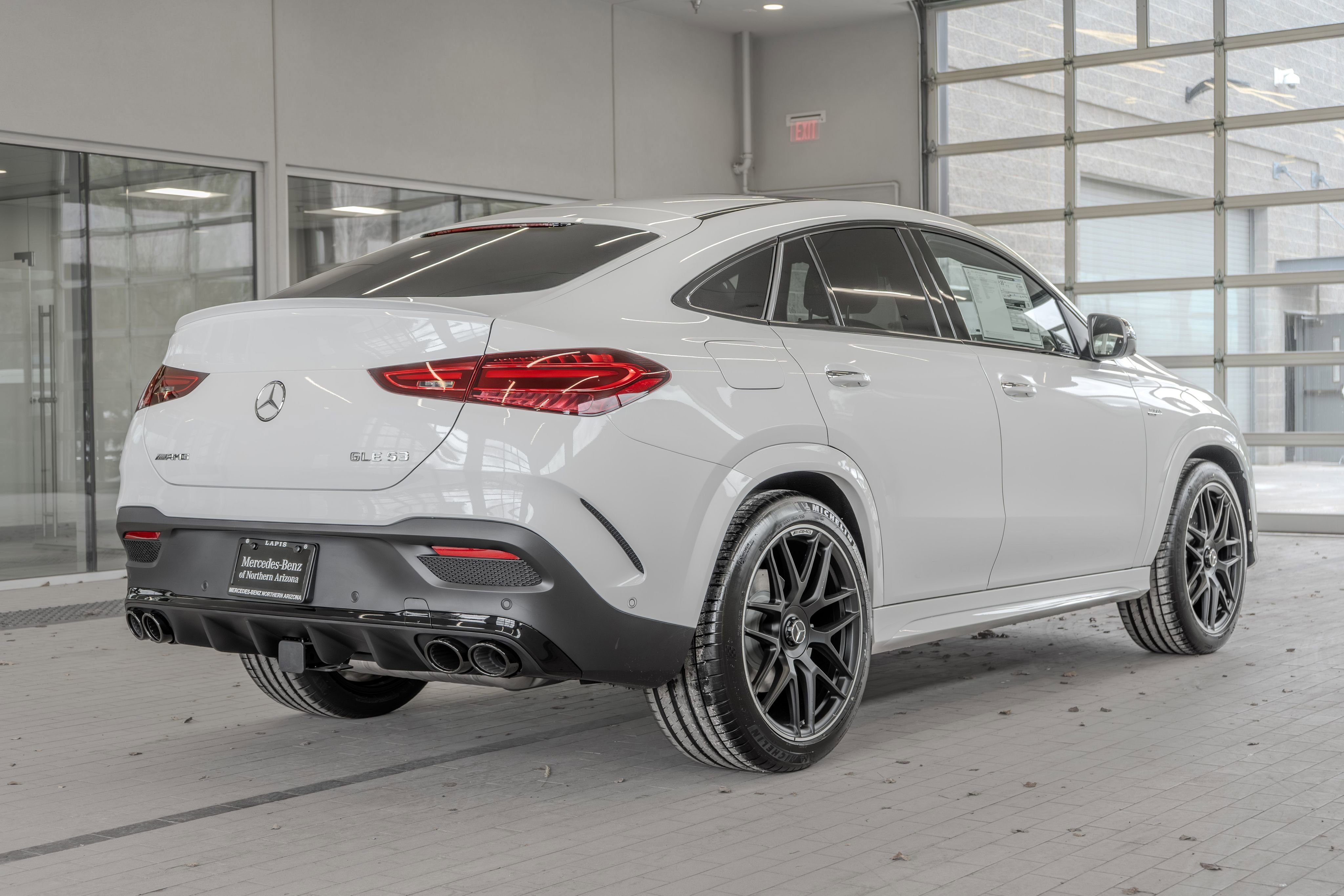 New 2026 MANUFAKTUR Moonlight White Metallic Mercedes-Benz GLE 53 AMG® image 67