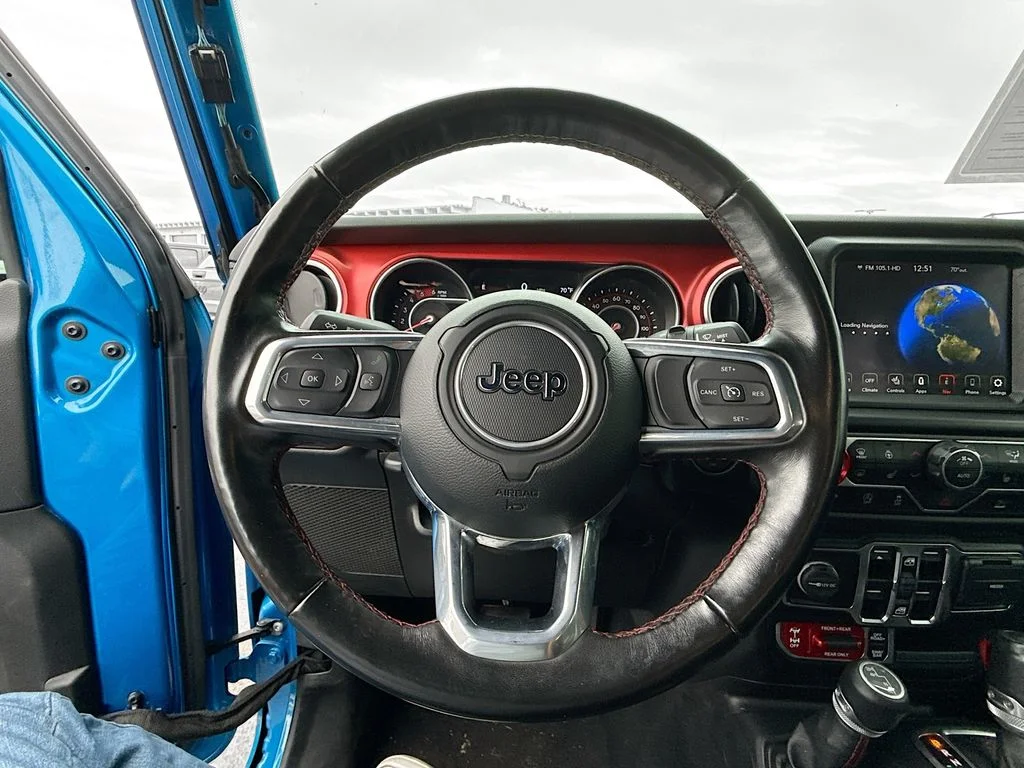 Used 2022 Blue Jeep Unlimited Rubicon image 12