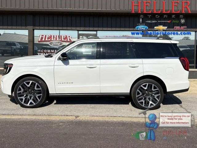 Used 2026 White Metallic Ford Platinum image 1