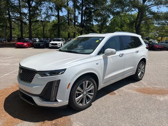 Used 2024 White Cadillac Premium Luxury image 1