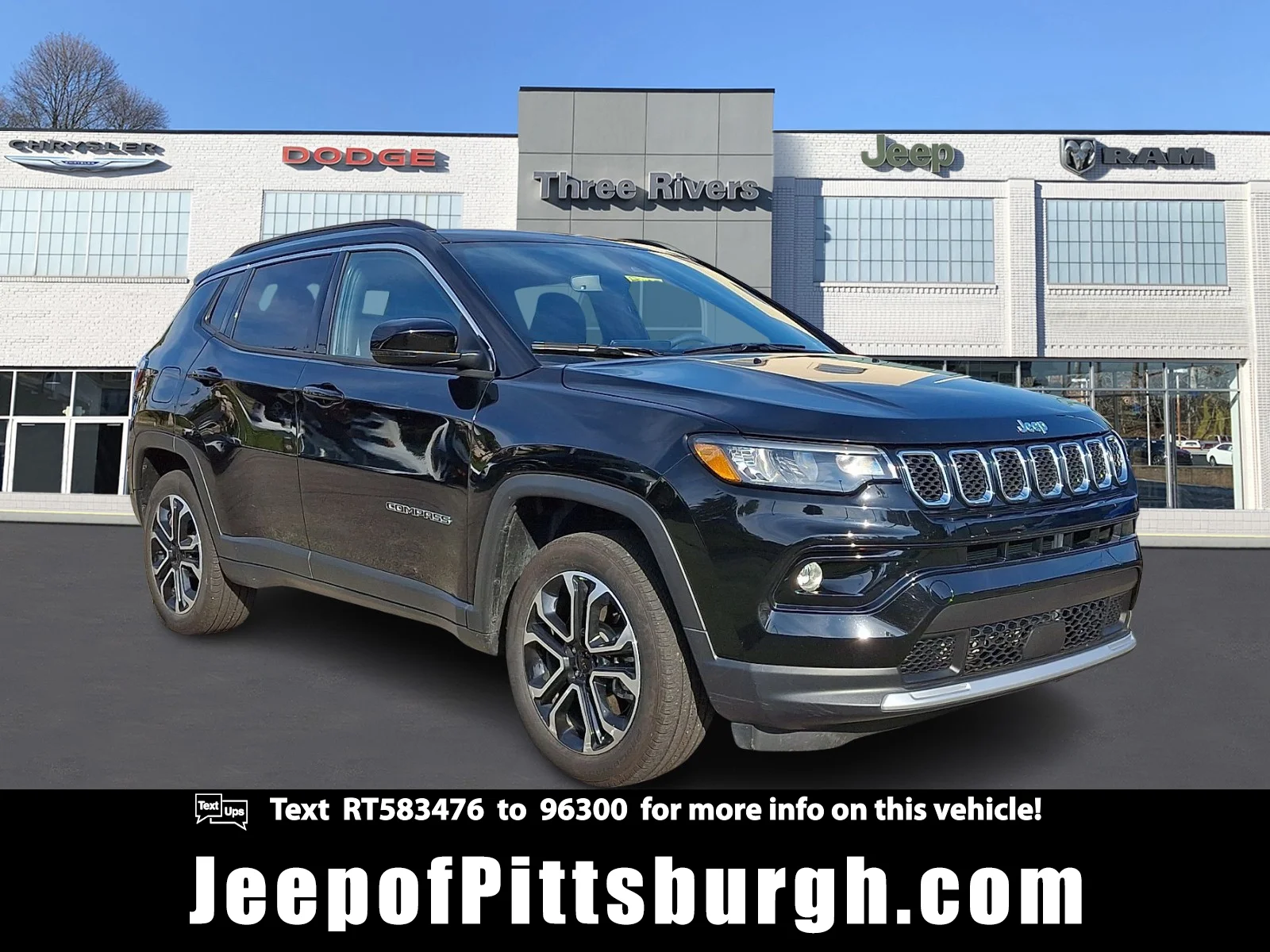 Used 2024 Black Jeep Limited image 1