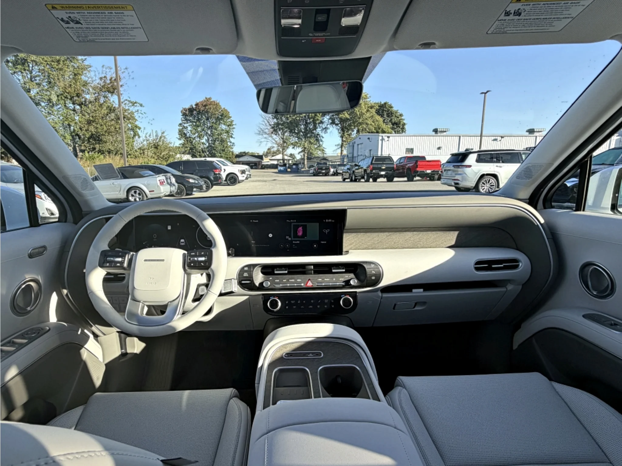 New 2026 Creamy White Pearl Hyundai SEL Premium 7P image 11
