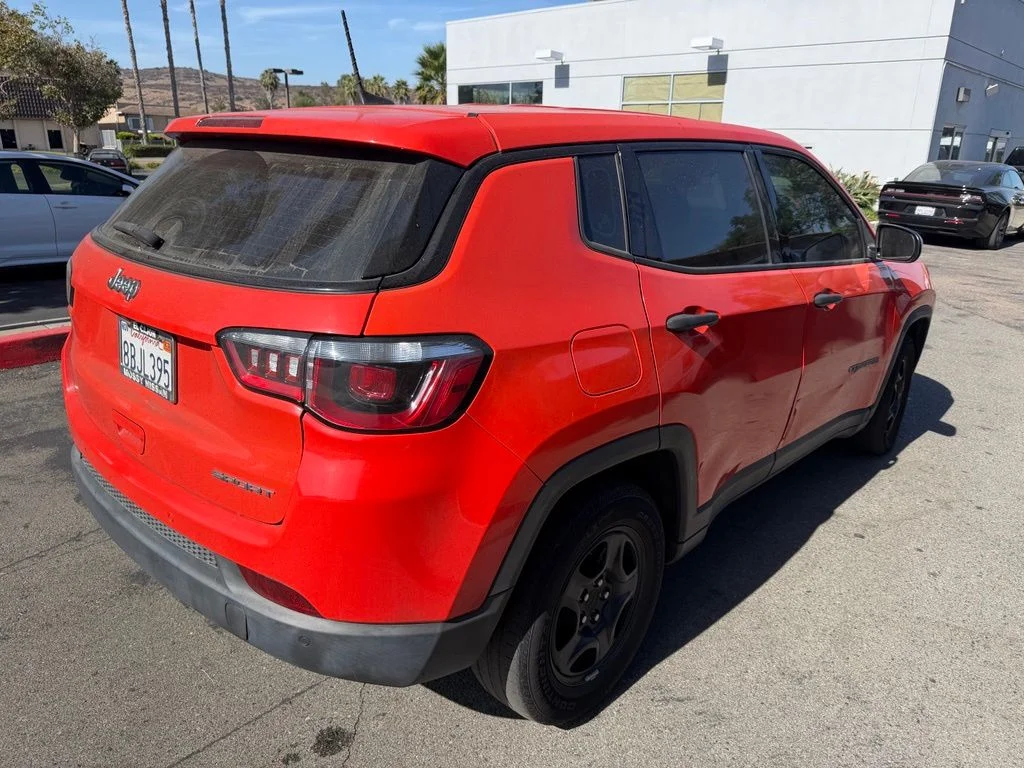 Used 2018 Orange Jeep Sport image 12