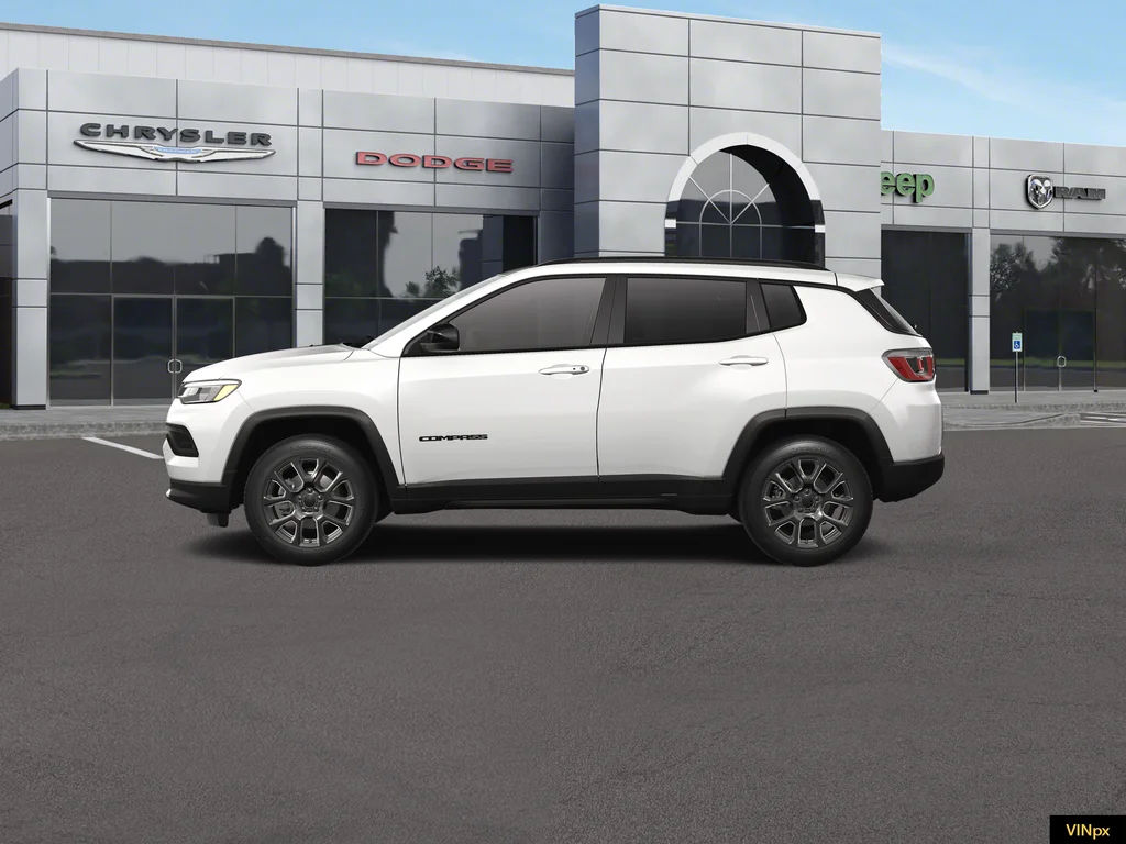 New 2026 Bright White Clear-Coat Exterior Paint Jeep Latitude image 2