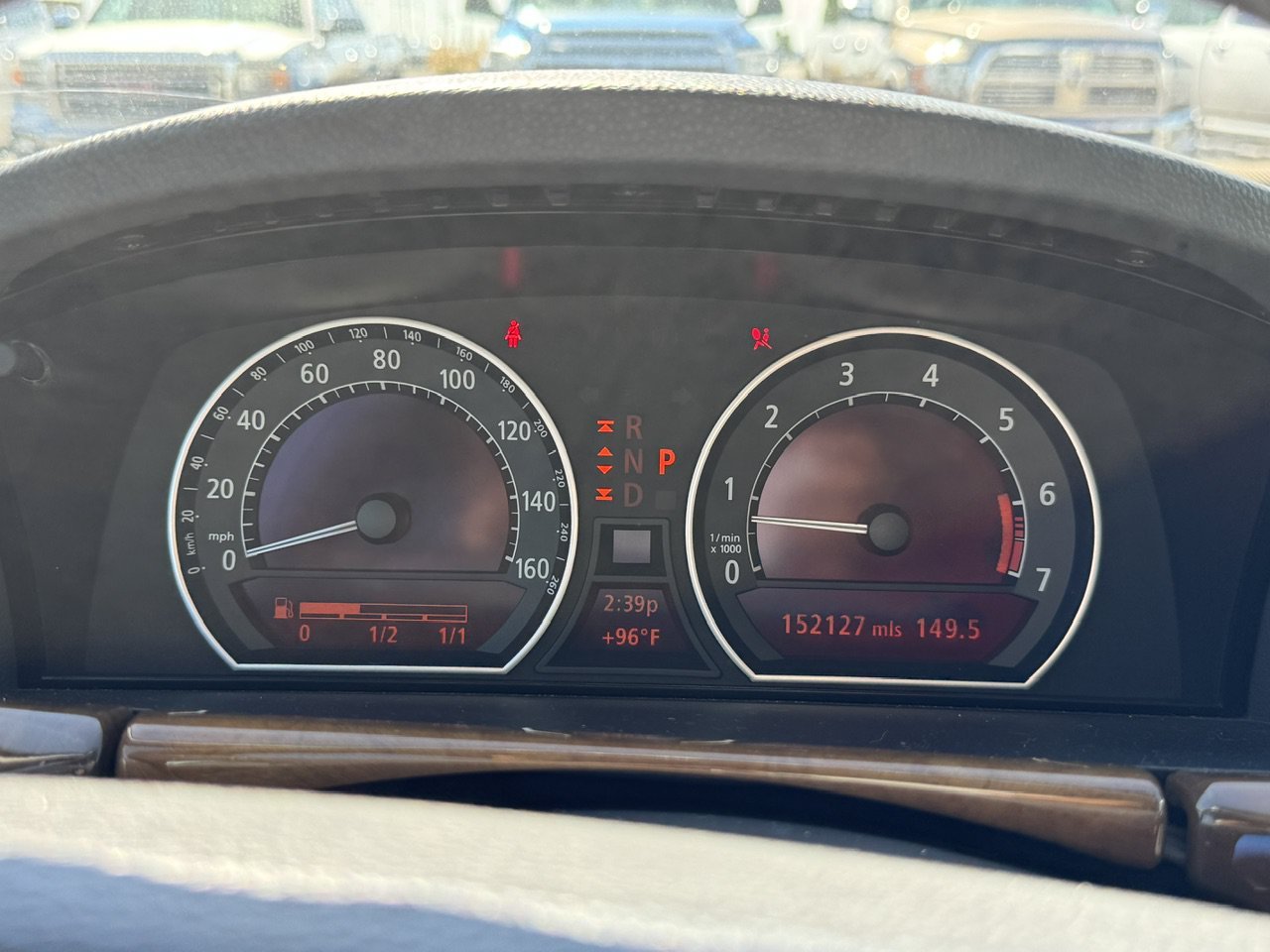 Used 2003 White BMW 745Li image 26
