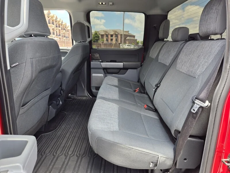 Used 2022 Red Metallic FORD XLT 4WD SUPERCREW 5.5