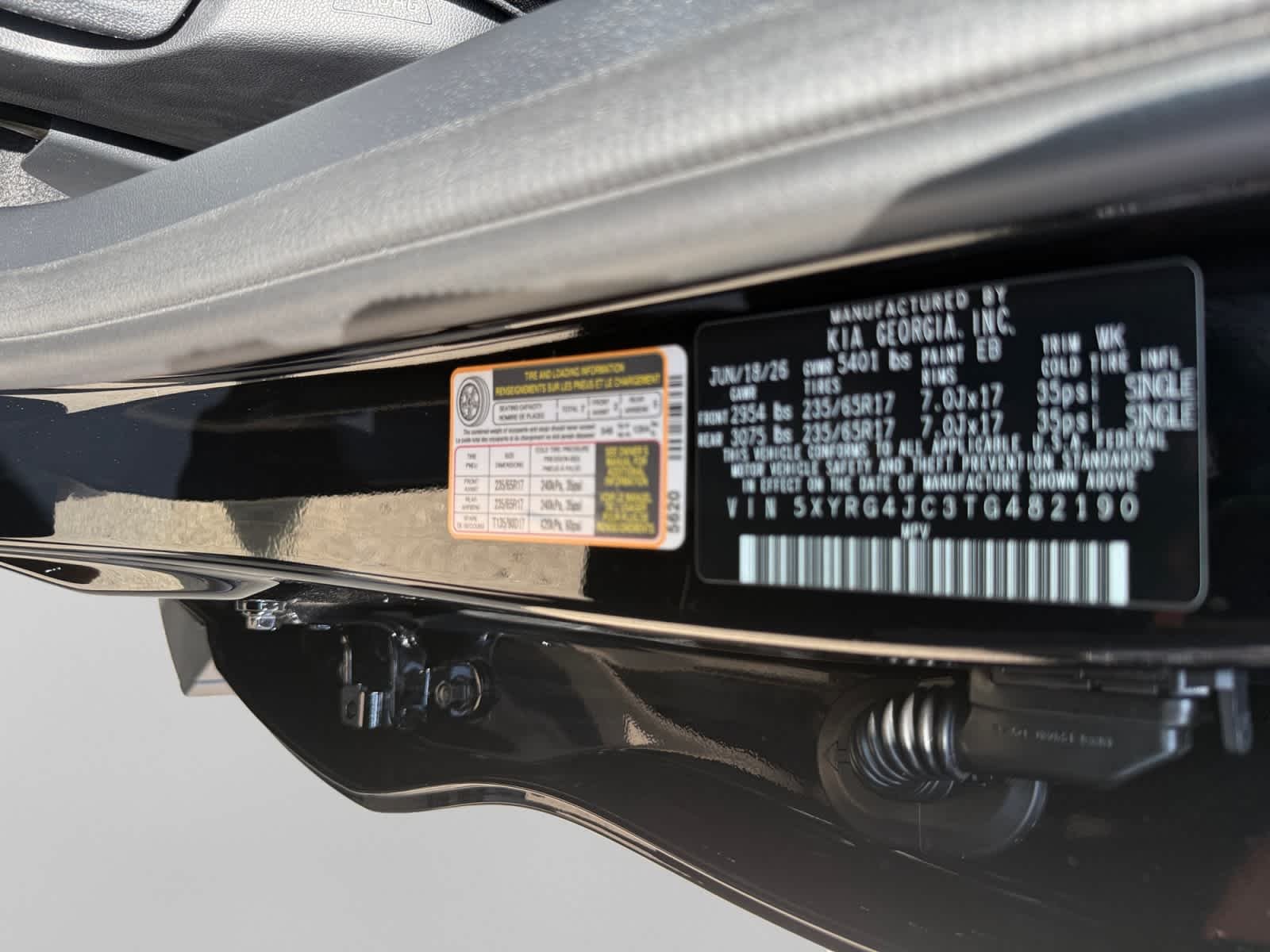 New 2026 Ebony Black Kia LX image 25