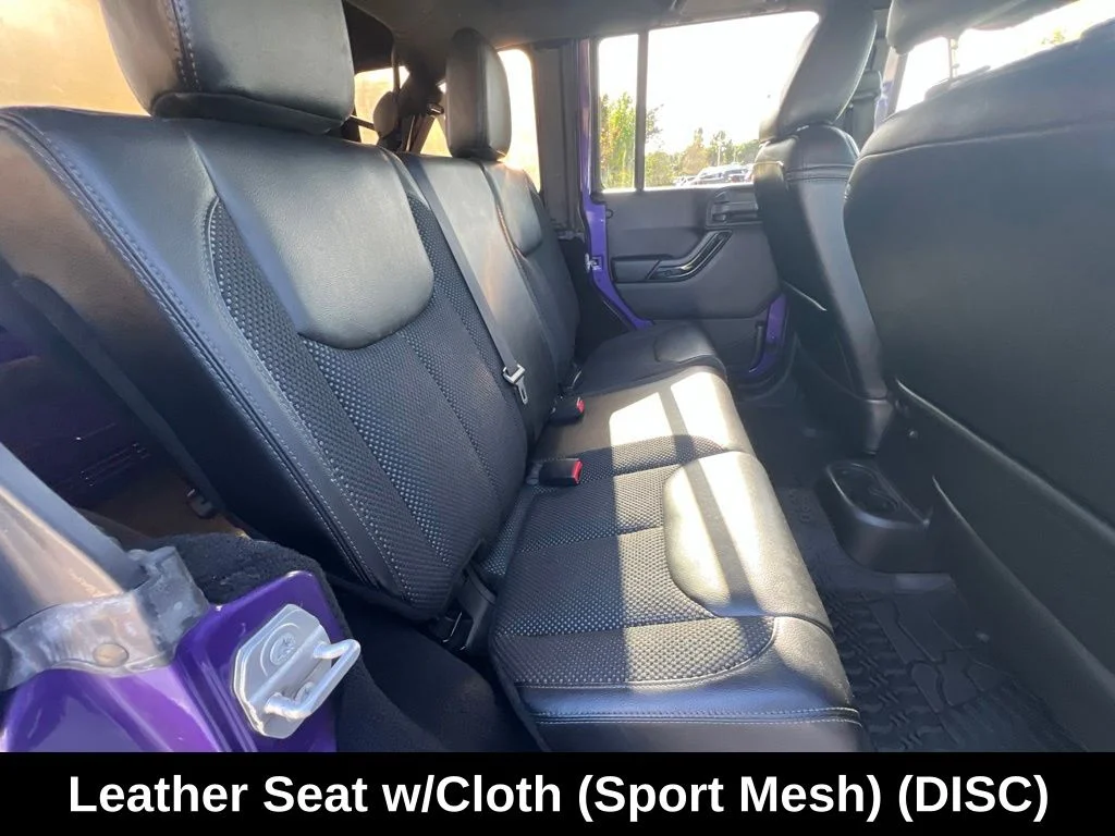 Certified Used 2016 Purple Jeep Unlimited Sahara image 22