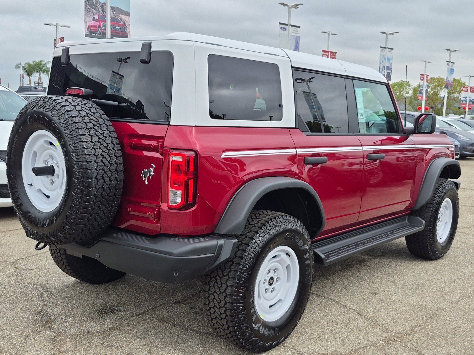 New 2026 Ruby Red Metallic Tinted Clearcoat Ford Heritage Edition image 8