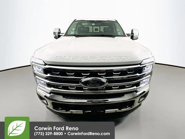 New 2026 Star White Metallic Tri-Coat Ford Lariat image 2