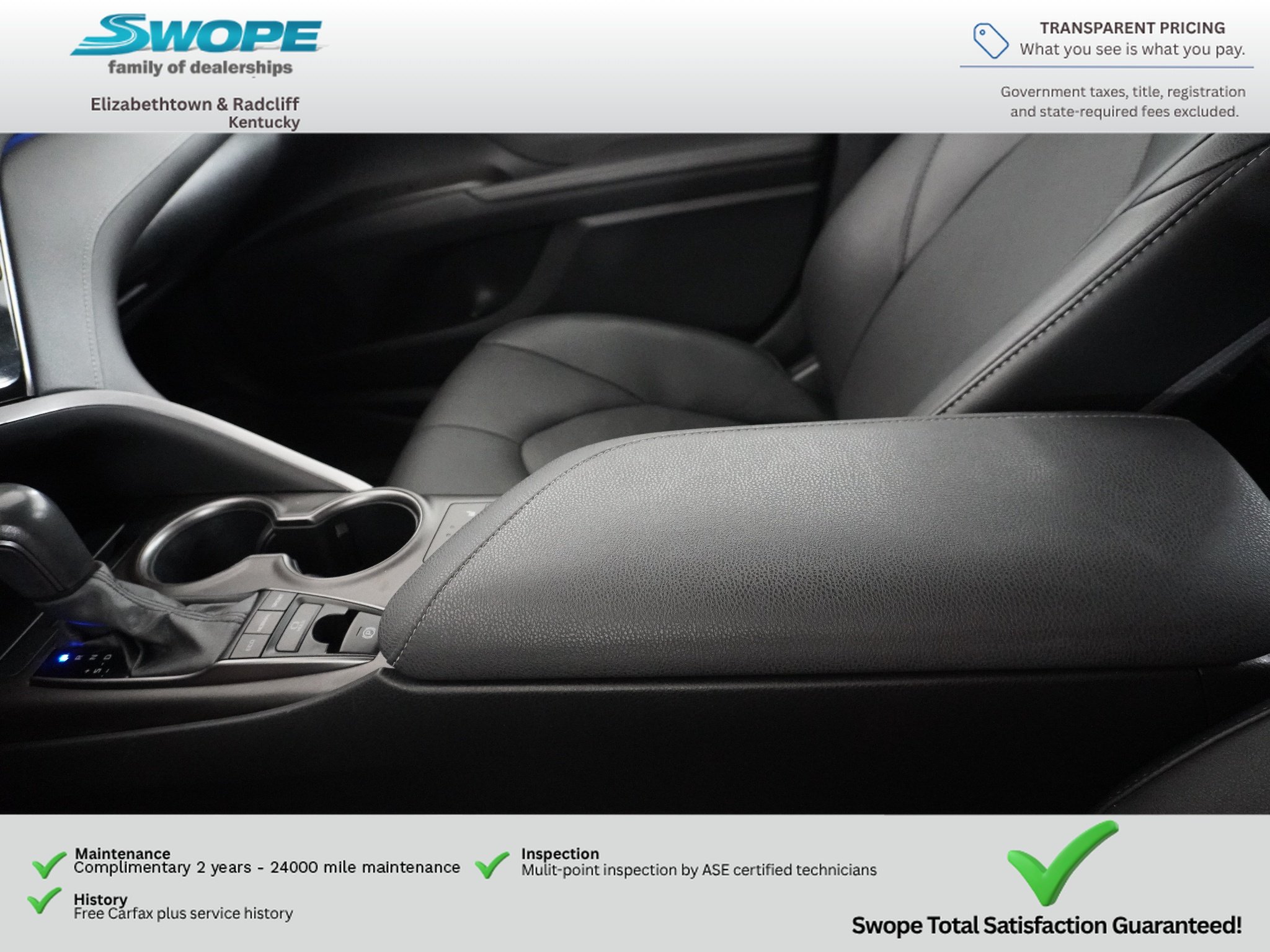 Used 2024 Midnight Black Metallic Toyota XSE image 26