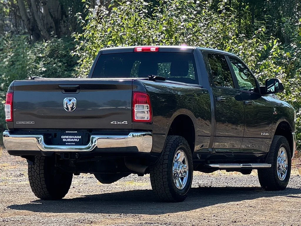 Used 2021 Granite Crystal Metallic Clearcoat Ram Big Horn image 7
