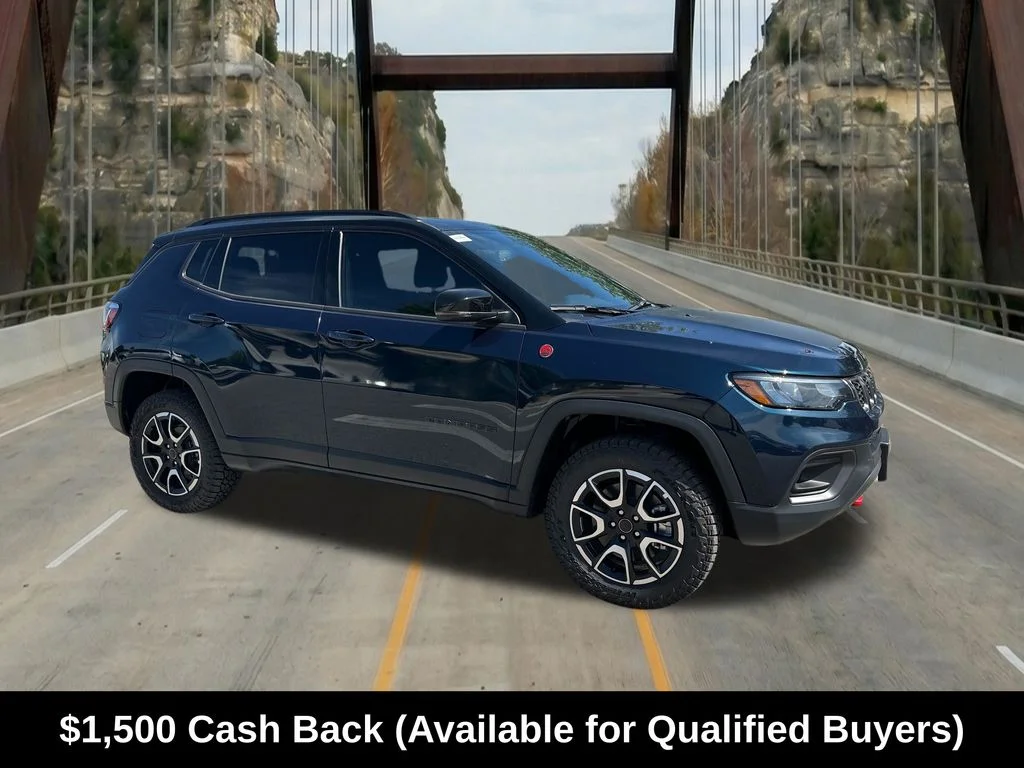 New 2026 Fathom Blue Pearl-Coat Exterior Paint Jeep Trailhawk image 12