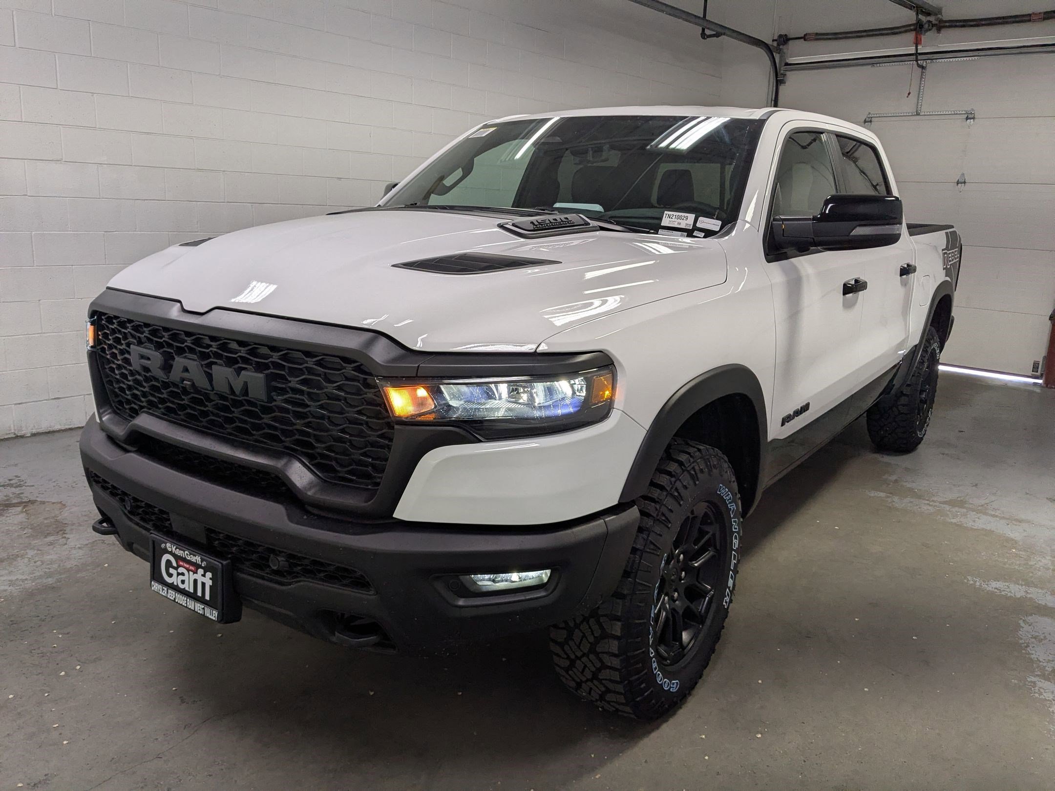 New 2026 Bright White Clear-Coat Exterior Paint RAM Rebel image 8
