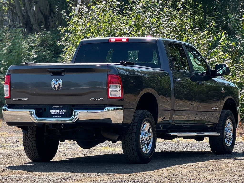 Used 2021 Granite Crystal Metallic Clearcoat Ram Big Horn image 7