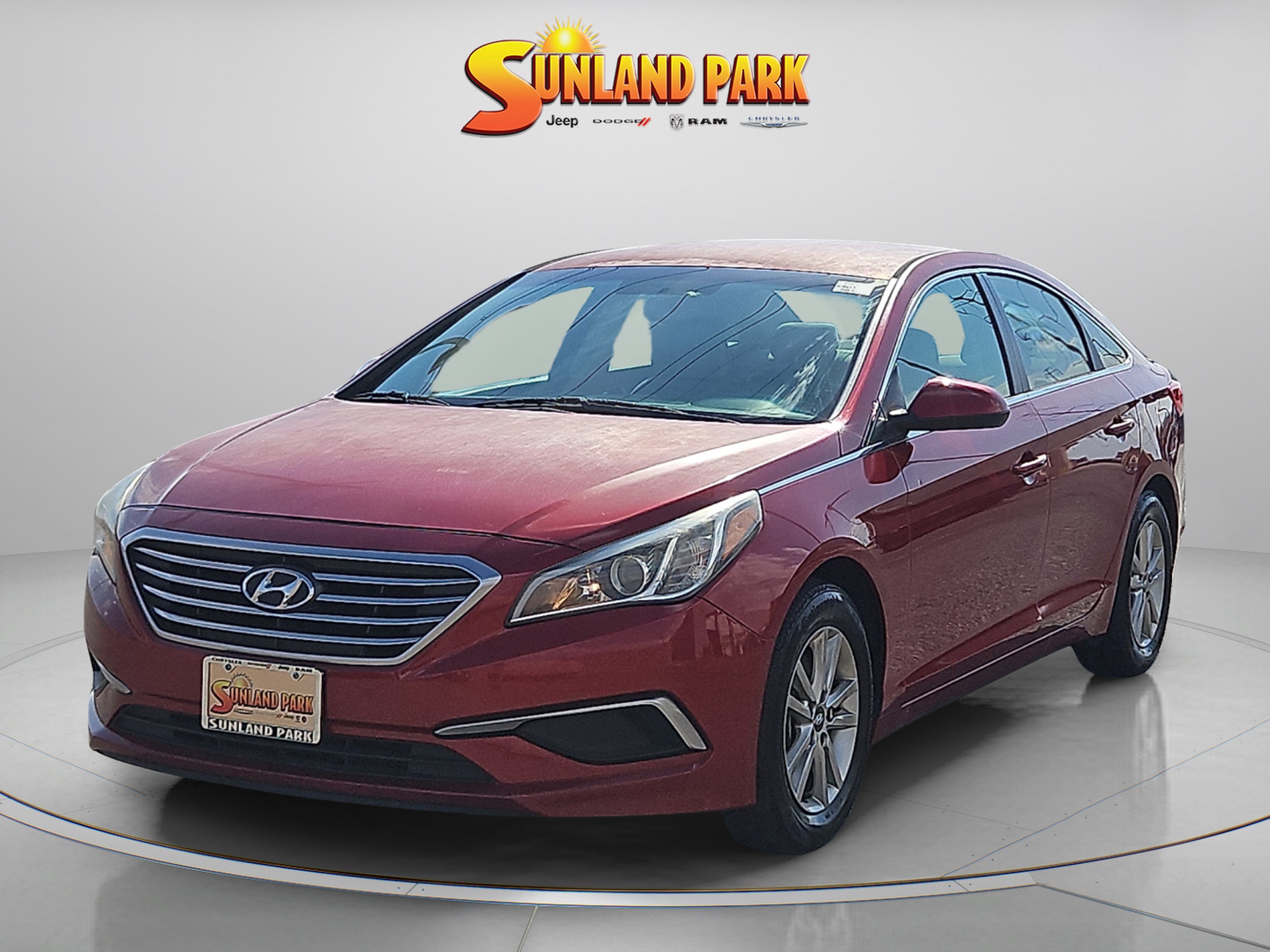 Used 2016 Hyundai Sonata SE with VIN 5NPE24AFXGH427242 for sale in El Paso, TX
