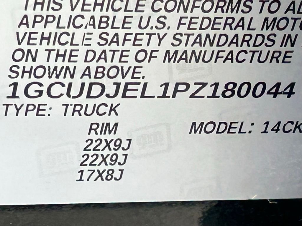 Used 2023 Black Chevrolet High Country image 55