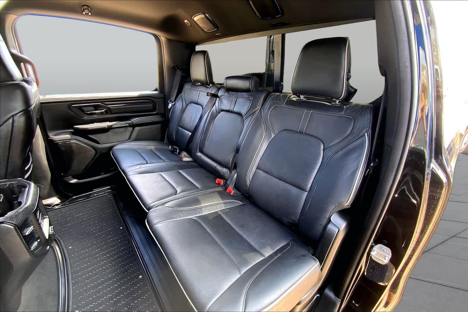 Used 2023 Diamond Black Crystal Pearlcoat Ram Limited image 21