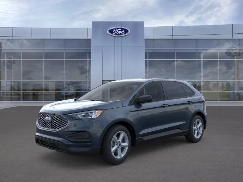 New 2024 Stone Blue Metallic Ford SE image 1