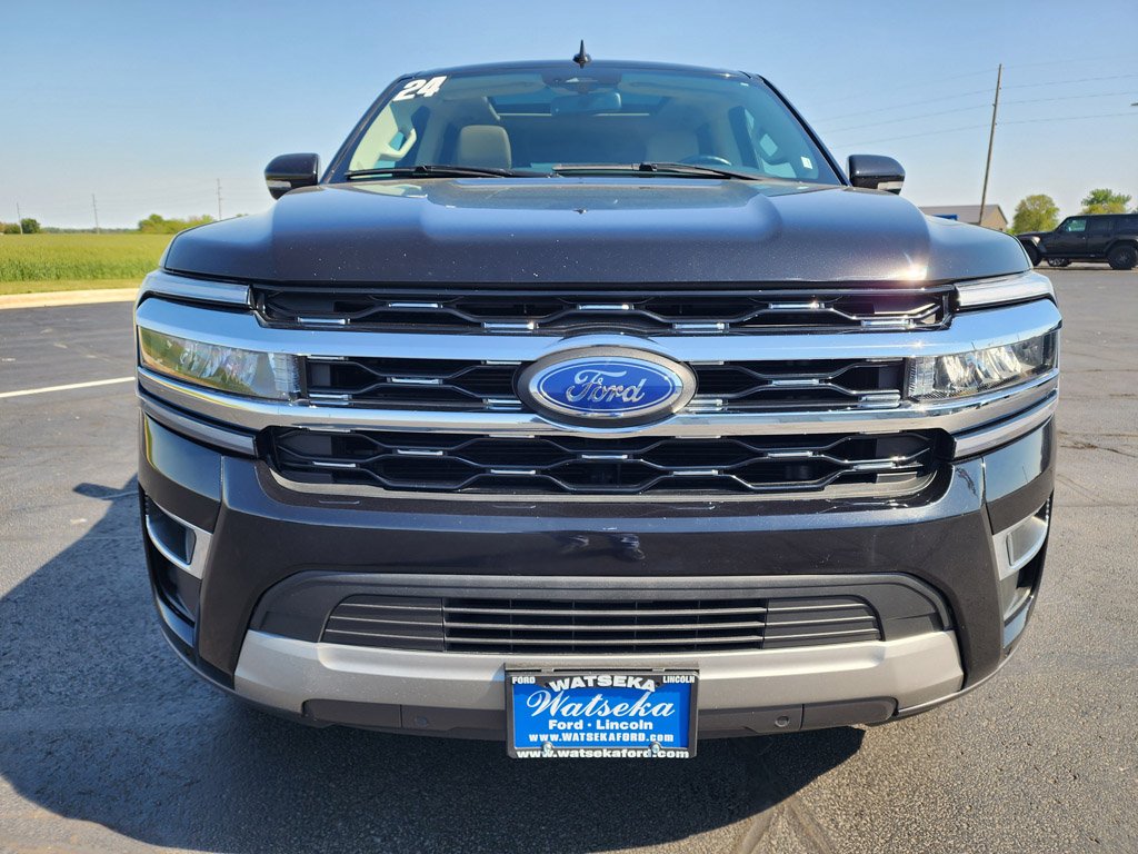 Used 2024 Agate Black Metallic Ford Limited image 2