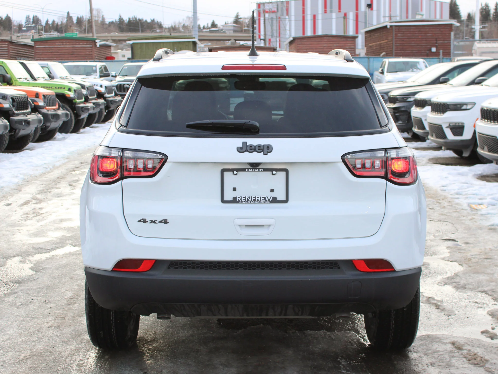New 2026 White Jeep North* image 3