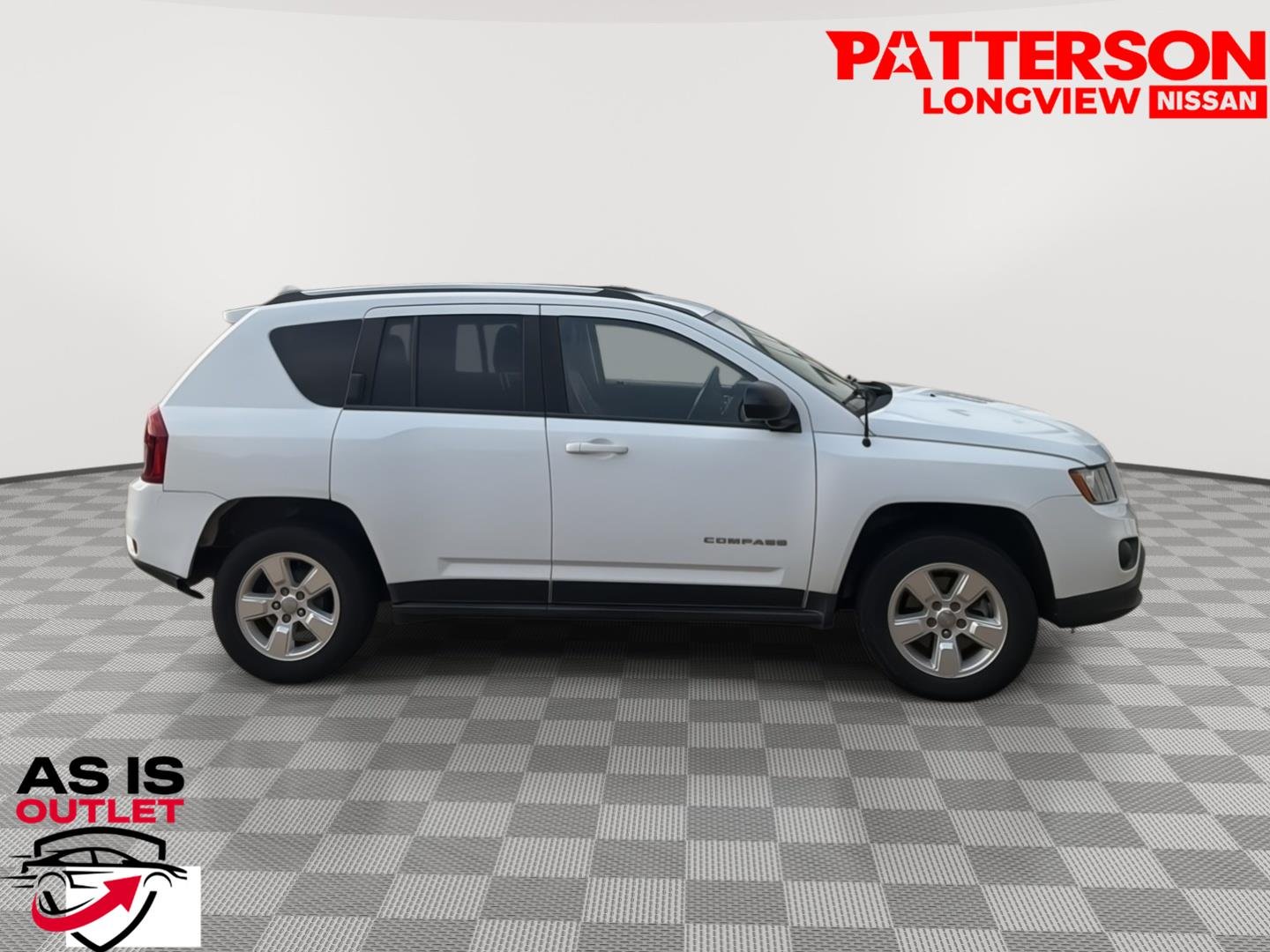 Used 2015 Bright White Clearcoat Jeep Sport image 1