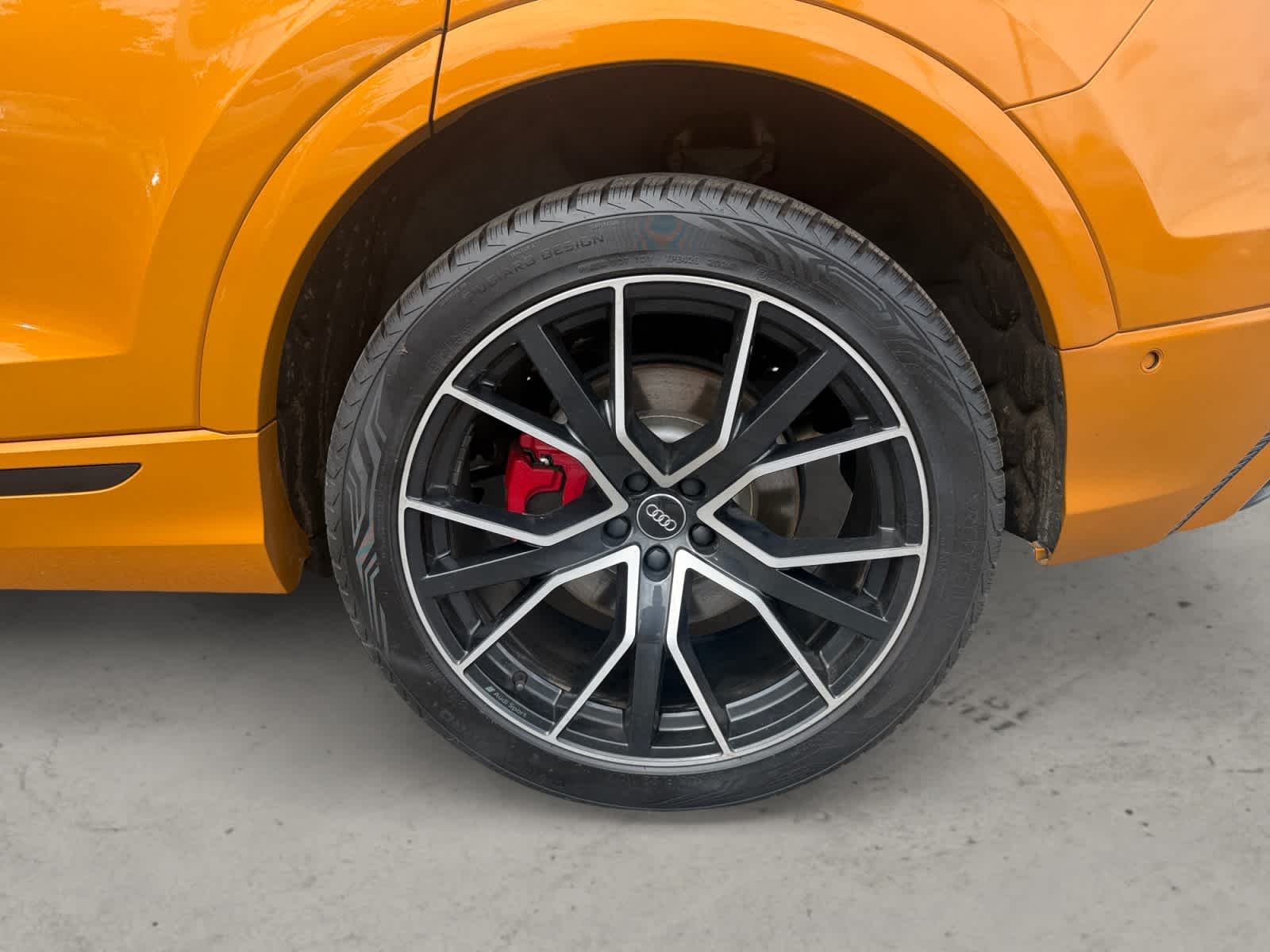 Used 2021 Dragon Orange Metallic Audi Premium Plus image 11