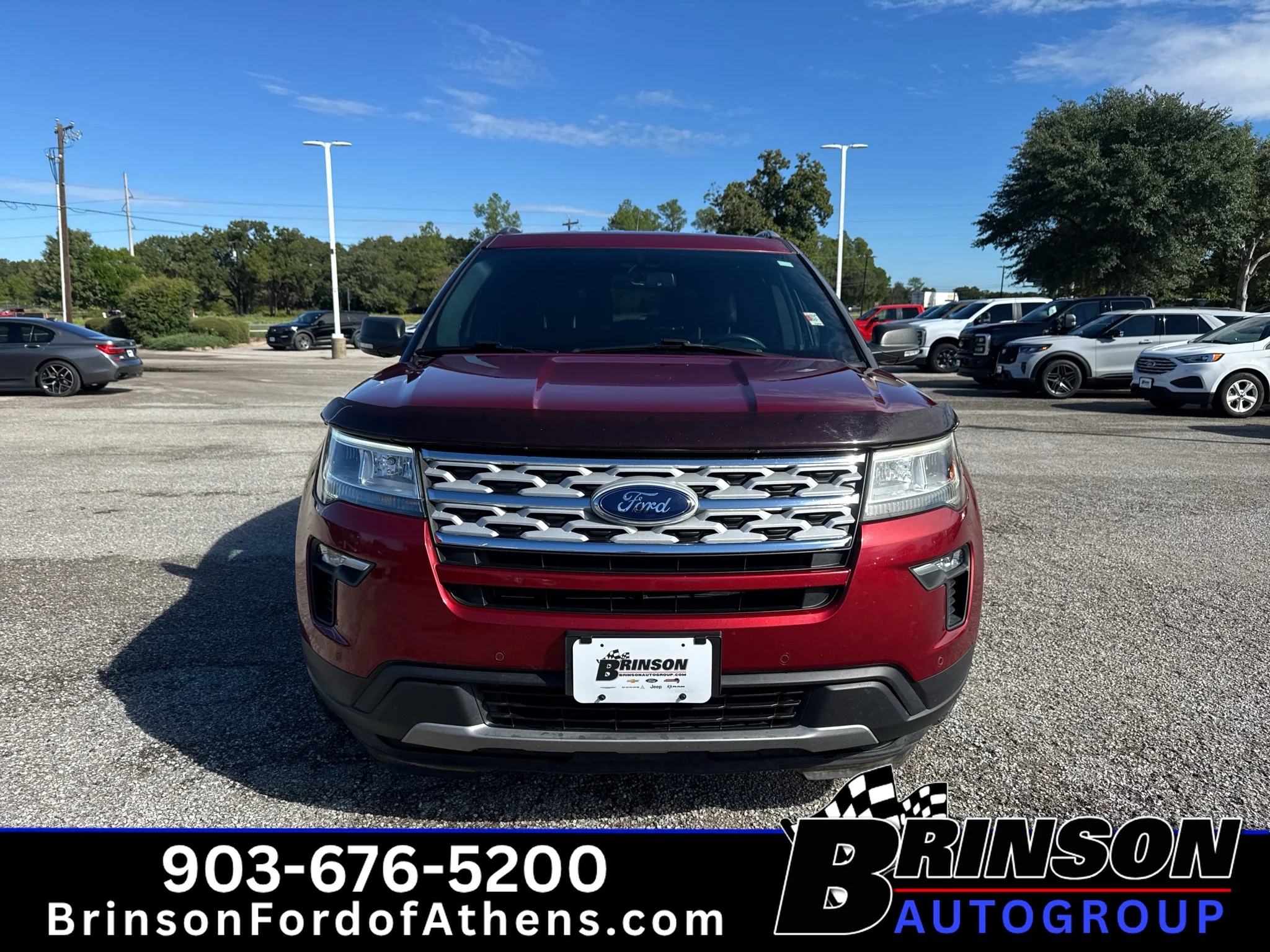 Certified Used 2019 Ruby Red Metallic Tinted Clearcoat Ford XLT image 2