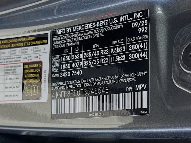 New 2026 Selenite Grey Metallic Mercedes-Benz GLS 580 image 68