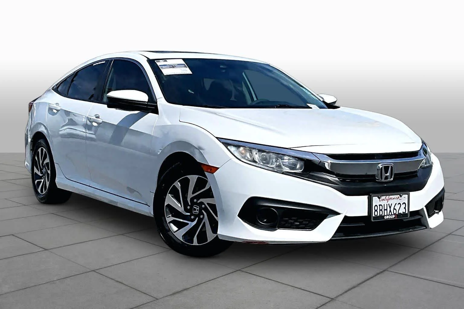 Used 2017 Honda Civic EX with VIN 2HGFC2F83HH570139 for sale in Newport Beach, CA