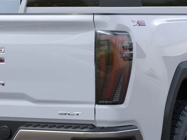 New 2026 Glacier White Tricoat GMC SLT image 11