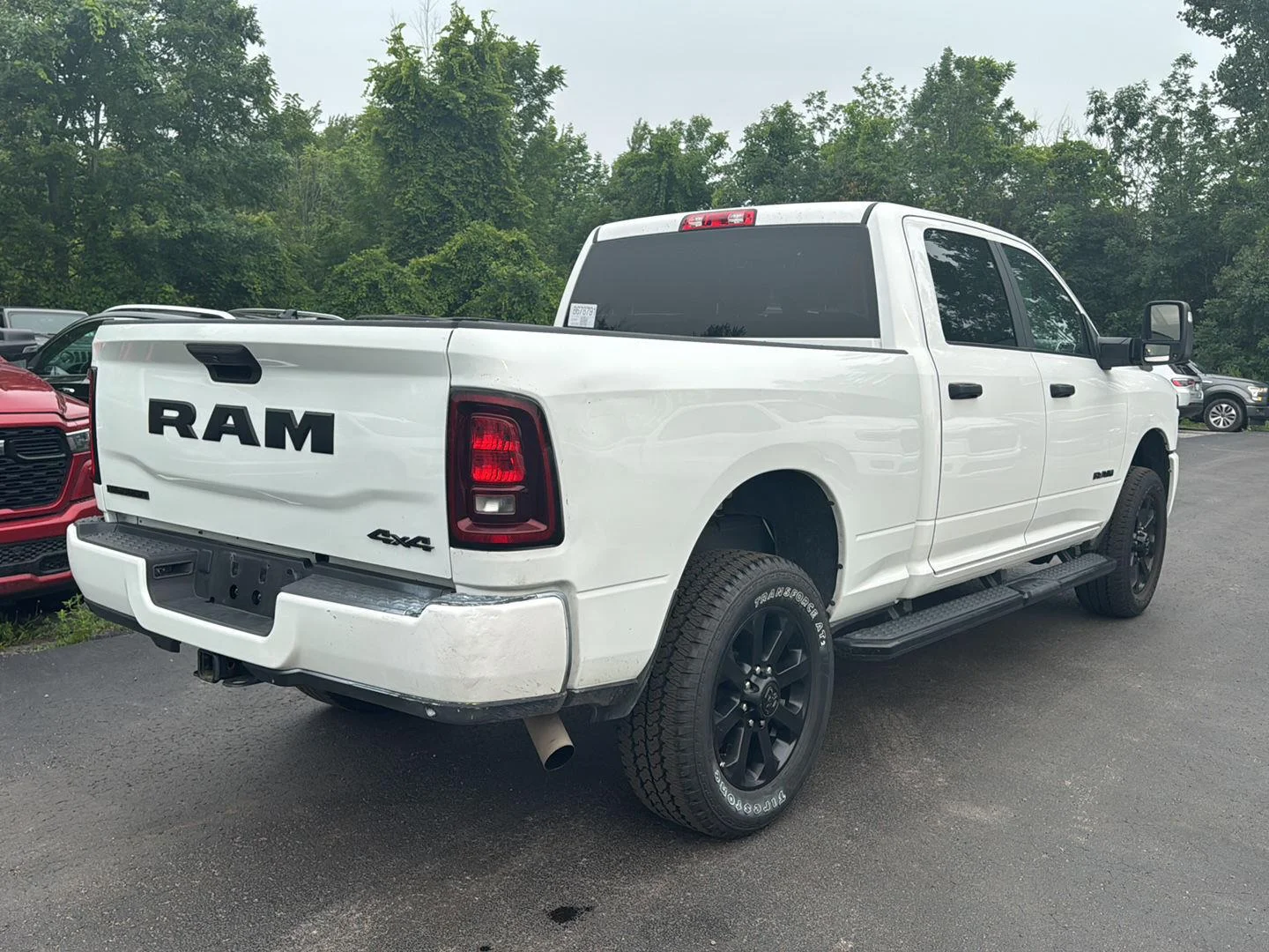 Used 2025 Bright White Clearcoat Ram Big Horn image 5