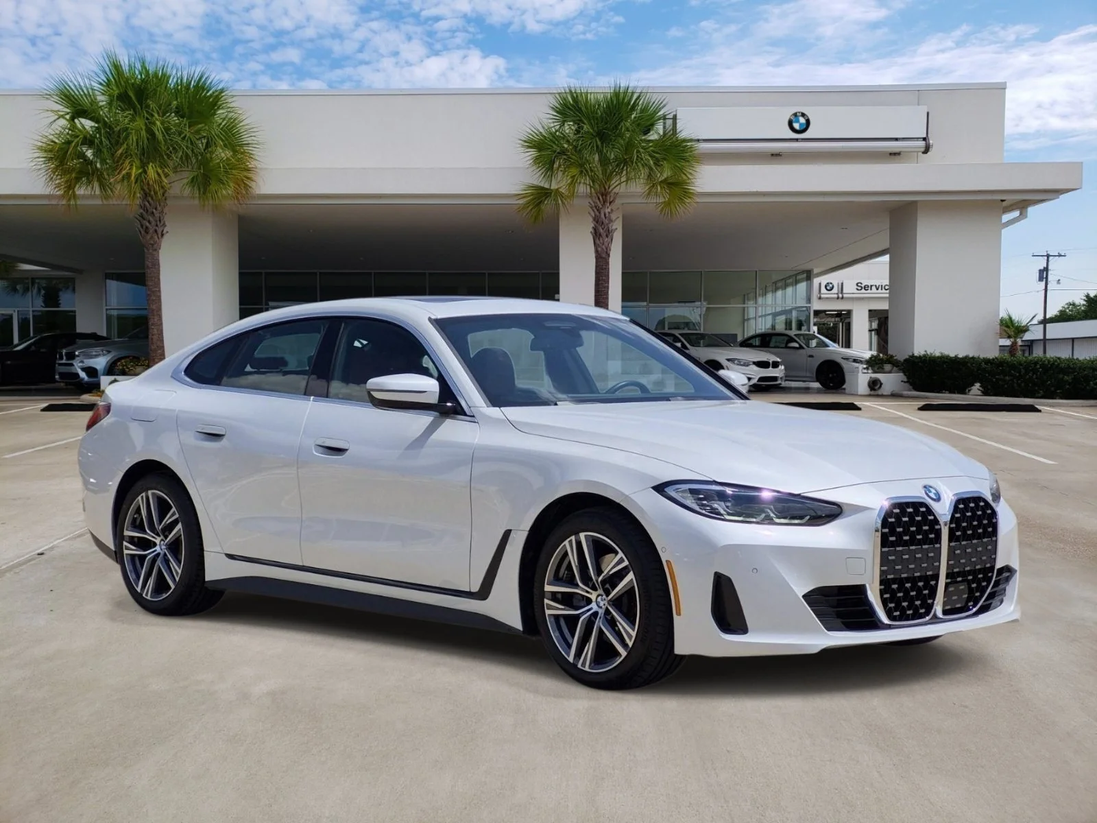 Certified Used 2024 Mineral White Metallic BMW 430i xDrive image 3