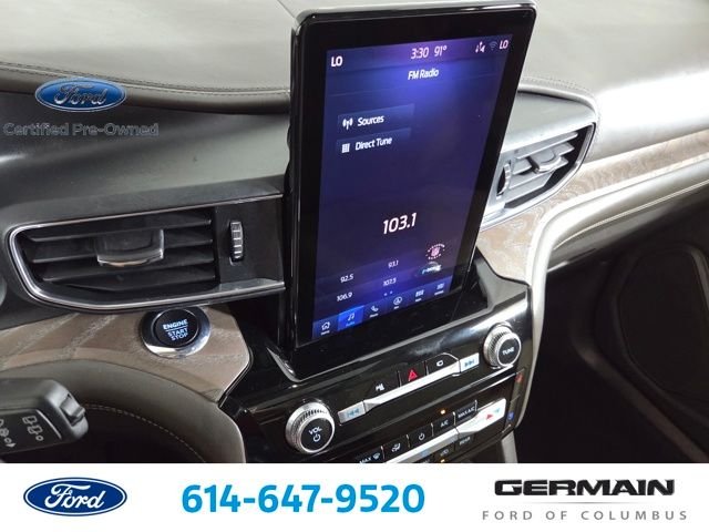 Certified Used 2022 Carbonized Gray Metallic Ford Platinum image 27