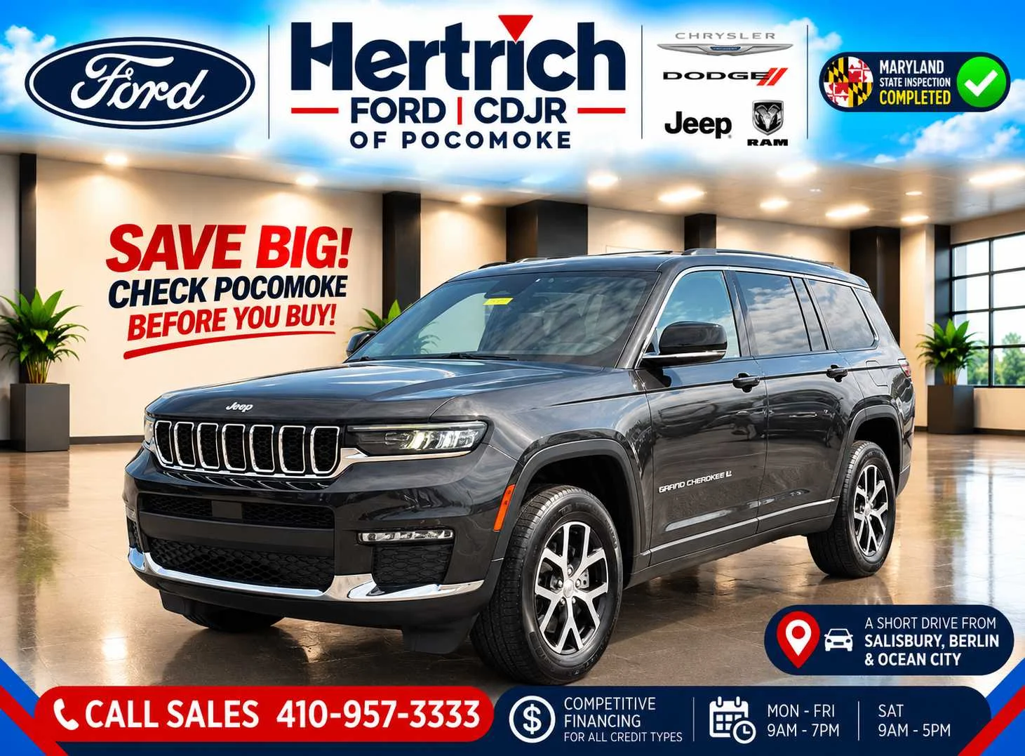 Used 2024 Rocky Mountain Pearlcoat Jeep Limited image 1