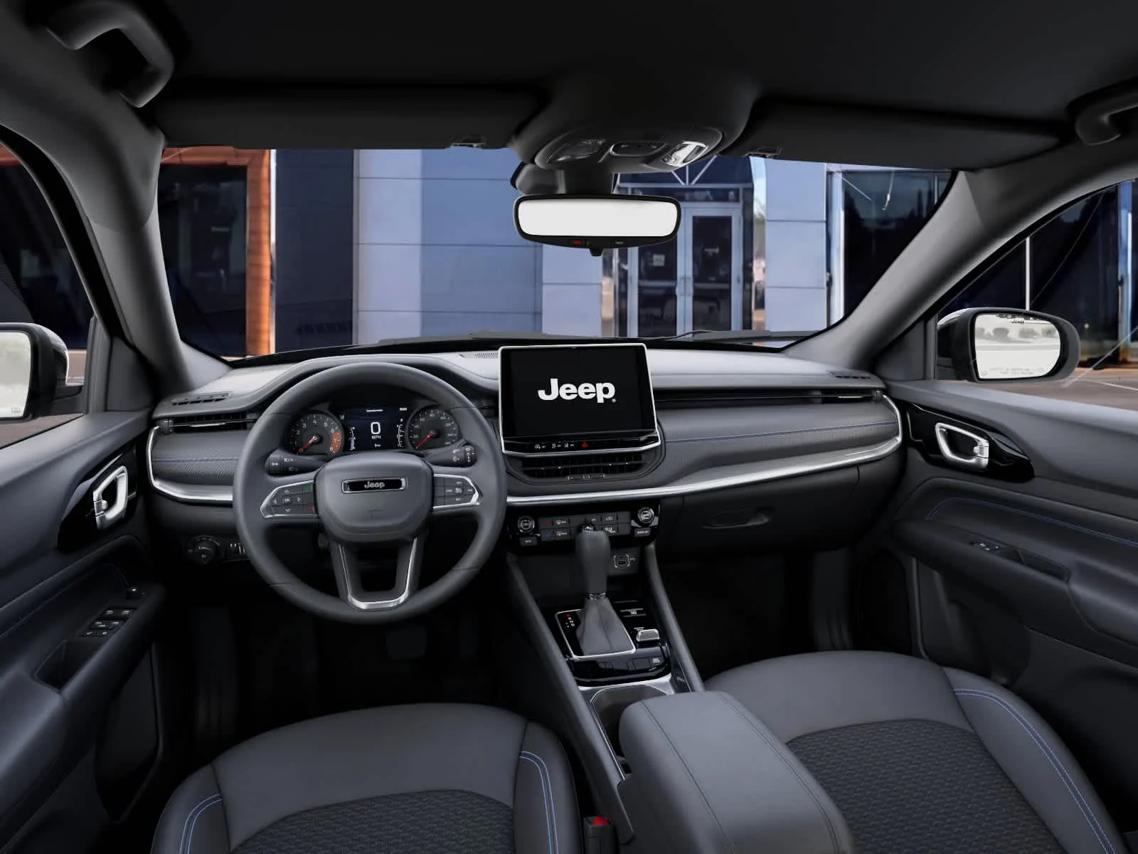New 2026 Diamond Black Crystal Pearlcoat Jeep Latitude Altitude image 14