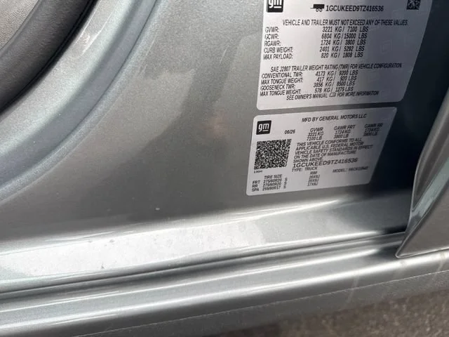 New 2026 Sterling Gray Metallic Chevrolet RST image 33