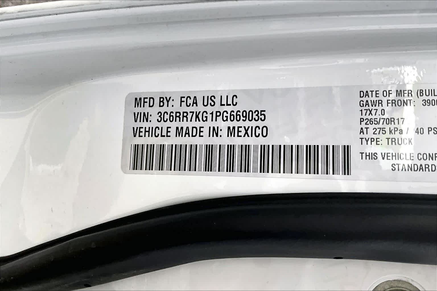 Used 2023 Bright White Clearcoat Ram Tradesman image 37
