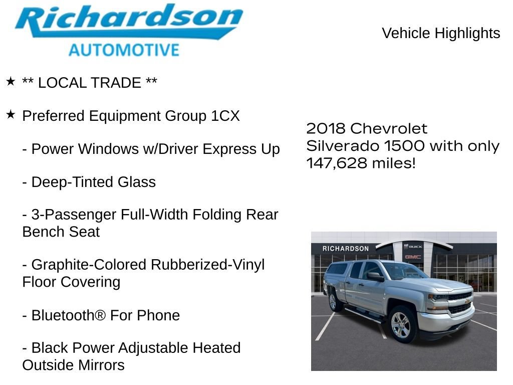 2018 Chevrolet Silverado 1500 Custom - Photo 12