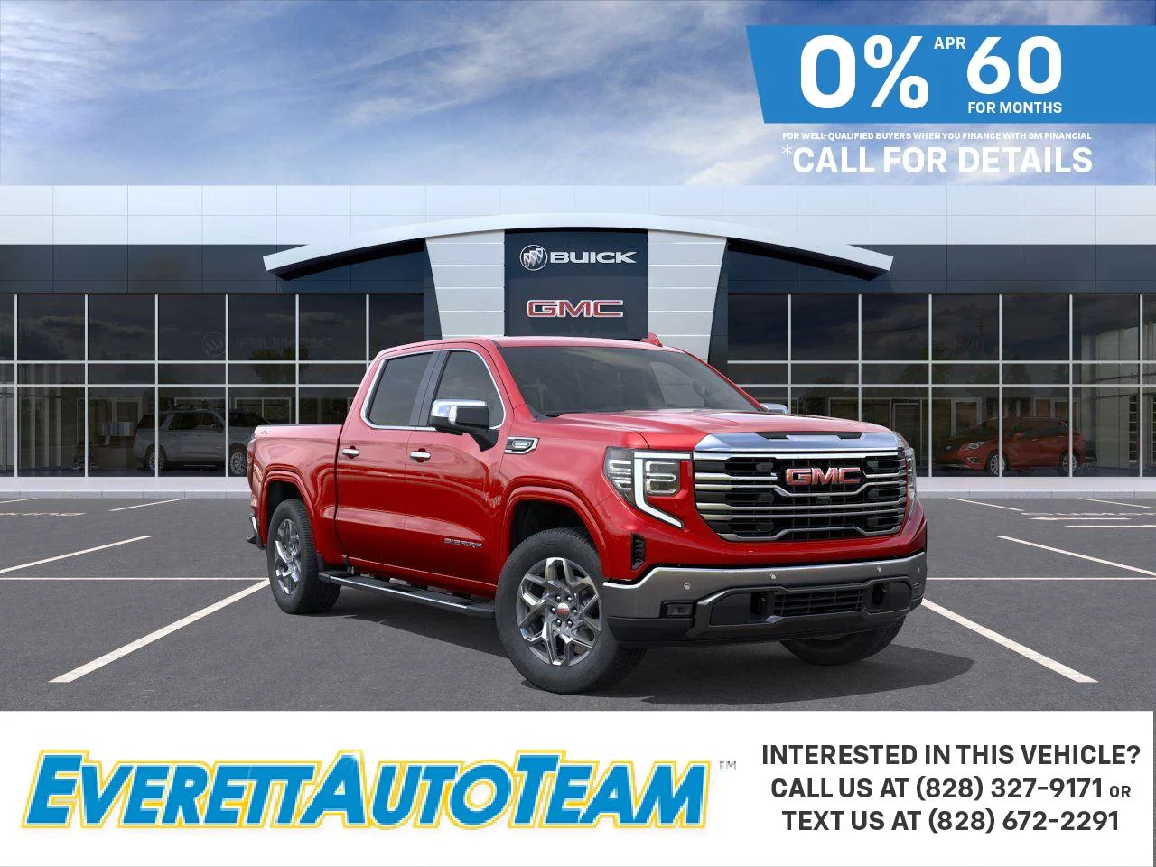New 2026 Volcanic Red Tintcoat GMC SLT image 1